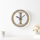 Grande Horloge Ronde léopard I (Maison)