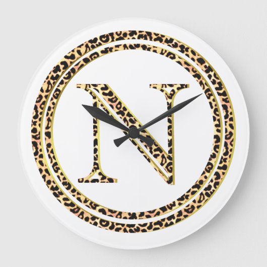 Grande Horloge Ronde Leopard N (Recto)