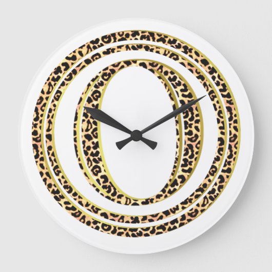 Grande Horloge Ronde Leopard O (Recto)