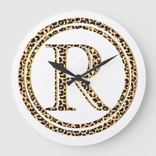 Grande Horloge Ronde Leopard R (Recto)