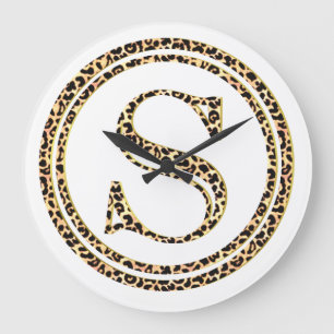 Grande Horloge Ronde Leopard S