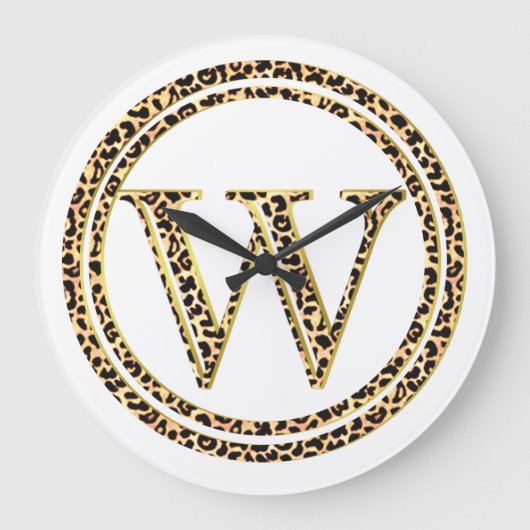 Grande Horloge Ronde Leopard W (Recto)