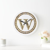 Grande Horloge Ronde Leopard W (Maison)