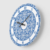 Grande Horloge Ronde Les Bleus et les White (Angle)