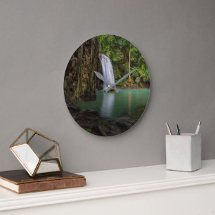 Grande Horloge Ronde Les cascades Spring Rainforest Waterfall Thaïlan