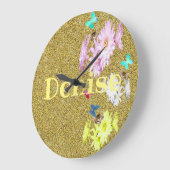 Grande Horloge Ronde Les Filles Appelées Denise,  (Angle)