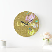 Grande Horloge Ronde Les Filles Appelées Denise,  (Maison)