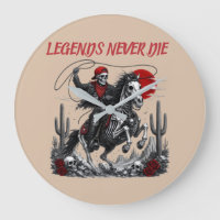 LES LÉGENDES NE MEURENT JAMAIS – Cowboy squelette