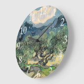 Grande Horloge Ronde Les oliviers, Vincent van Gogh (Angle)