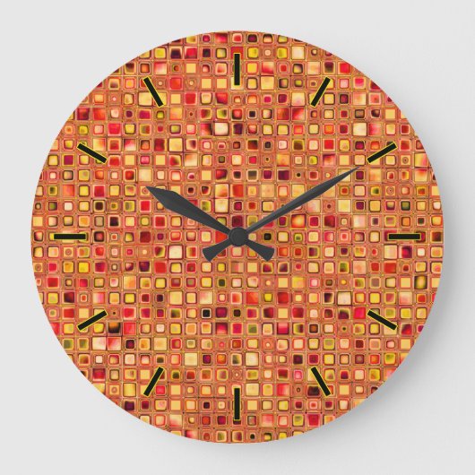 Grande Horloge Ronde Les Patters de Terracotta (Recto)