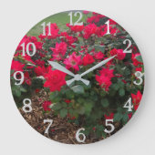 Grande Horloge Ronde LES roses SONT ROUGES (Recto)