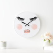 Grande Horloge Ronde Lésions Et Lèvres (Maison)