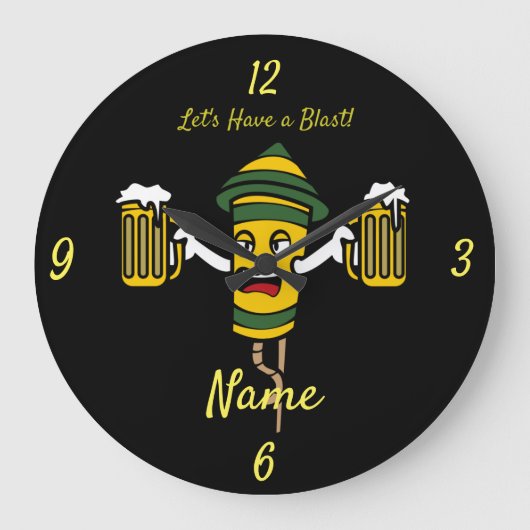 Grande Horloge Ronde Let's Have a Blast Thunder Cove (Recto)