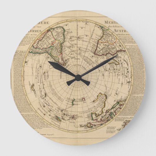 Grande Horloge Ronde L'Hemisphere Meridional. (Recto)