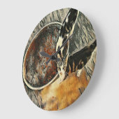 Grande Horloge Ronde L'heure du repas ! (Angle)