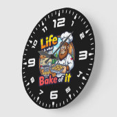 Grande Horloge Ronde Life is What You Bake Of It (Angle)