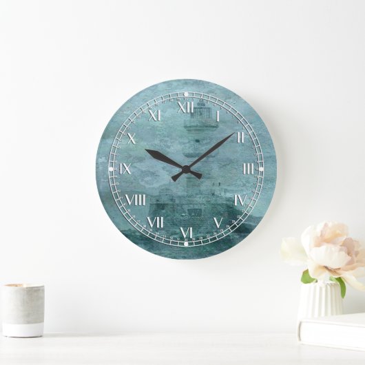 Grande Horloge Ronde Lighthouse Impasto (Maison)