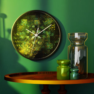 Grande Horloge Ronde Lights in the City Abstract Art Round