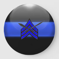 Ligne Bleue Mince - Insigne de classement du serge