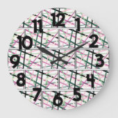 Grande Horloge Ronde Lignes de printemps (Recto)