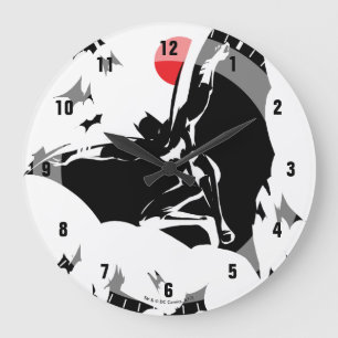 Grande Horloge Ronde Ligue de la justice  Batman dans Cloud of Bats Pop
