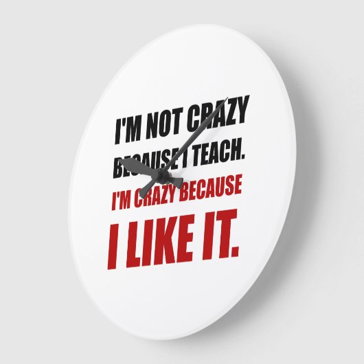 Grande Horloge Ronde Like It (Angle)