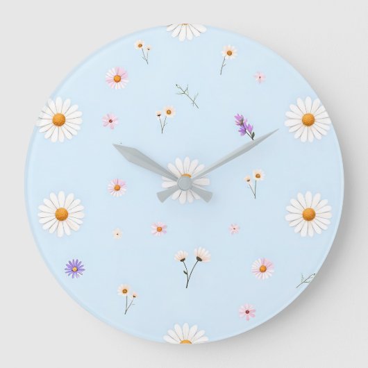 Grande Horloge Ronde Lilac Bloomlets  (Recto)