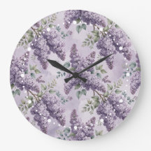 Lilas Fleurs de lilas Vert sauge Lavande poudrée