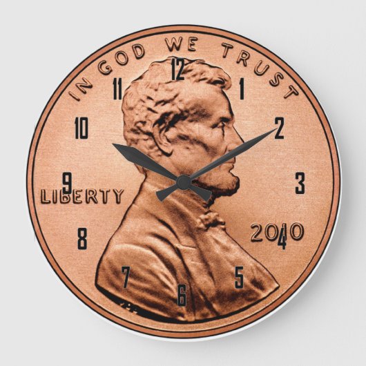 Grande Horloge Ronde Lincoln Penny (Recto)