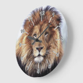 Grande Horloge Ronde Lion (Angle)