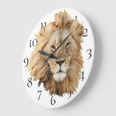 Grande Horloge Ronde Lion (Angle)