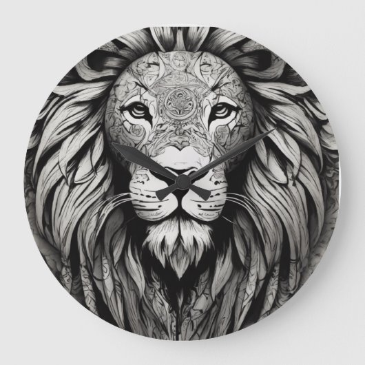 GRANDE HORLOGE RONDE LION WATCH (Recto)