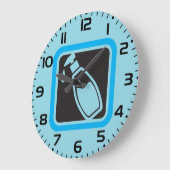 Grande Horloge Ronde Liquid Soap Dispenser Pump Bottle Icon (Angle)