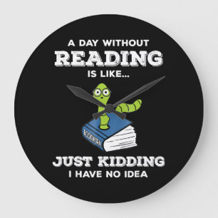 Grande Horloge Ronde livre drôle livre lecture littérature cadeau
