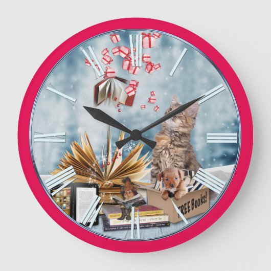 Grande Horloge Ronde Livres gratuits (Recto)