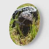 Grande Horloge Ronde Lizard australien (Stumpy)   (Angle)
