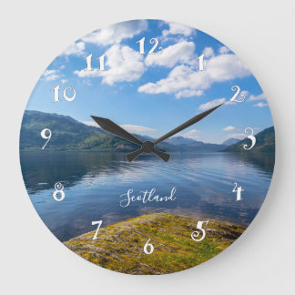 Grande Horloge Ronde Loch Lomond en Écosse, beautiful wall clock