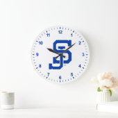 Grande Horloge Ronde Logo SJ Spartans (Maison)