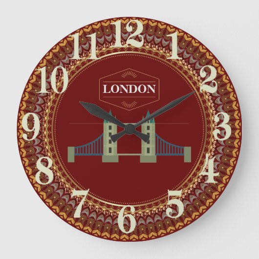 Grande Horloge Ronde London Tower Bridge (Recto)