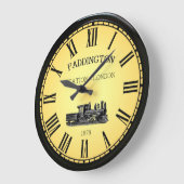 Grande Horloge Ronde Londres Angleterre 1879 (Angle)