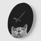 Grande Horloge Ronde Looking up - Wall Clock (Angle)