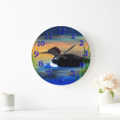 Grande Horloge Ronde Loon clock from memories du Minnesota (Maison)
