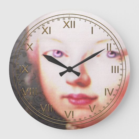 Grande Horloge Ronde Lorraynna Baroque (Recto)