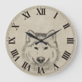Grande Horloge Ronde Loup vintage (Recto)