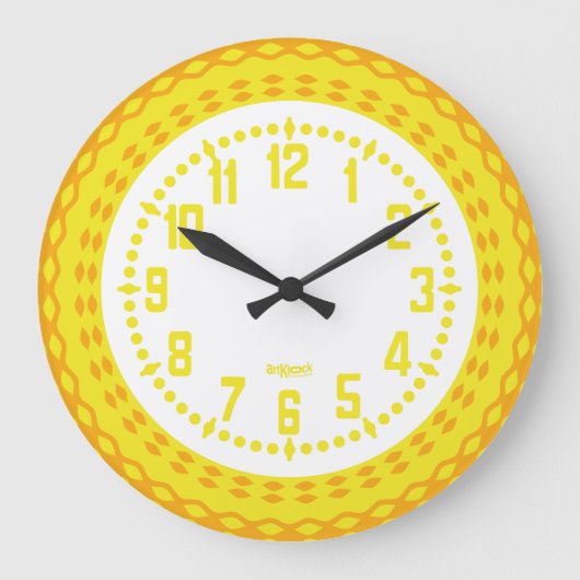 GRANDE HORLOGE RONDE LOVE ART KLOCK OLIVENZA EXT BY MASANSER (Recto)