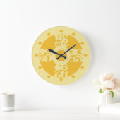 GRANDE HORLOGE RONDE LOVE GOLD RUSH COLORS BY MASANSER PIXELAT (Maison)