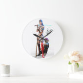 GRANDE HORLOGE RONDE LOVE ME TENDER (Maison)