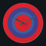 Grande Horloge Ronde LOVE RED BLUE SPECIAL USA/EEUU by Masanser<br><div class="desc">LOVE RED BLUE SPECIAL USA/EEUU by Masanser

Otras LINEAS DE DISEÑO:
PIXELAT - CLOCK TILDE
A b c d e f g h i j k l m n ñ o p q r s t u v w x y z</div>