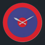 Grande Horloge Ronde LOVE RED BLUE SPECIAL USA/EEUU by Masanser<br><div class="desc">LOVE RED BLUE SPECIAL USA/EEUU by Masanser

Otras LINEAS DE DISEÑO:
PIXELAT - CLOCK TILDE
A b c d e f g h i j k l m n ñ o p q r s t u v w x y z</div>