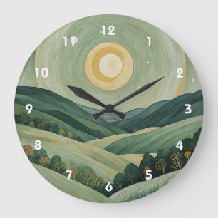 Grande Horloge Ronde Lullabe lunaire